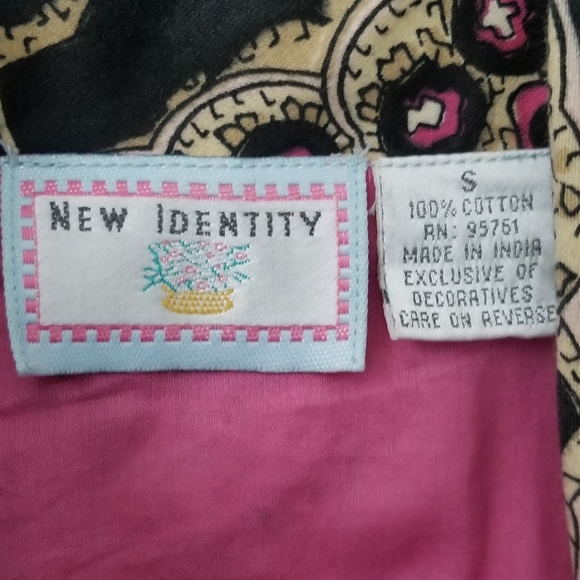 New Identity Woman's 3-button Blazer, EUC, Size Small - Picture 3 of 4